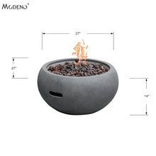 Load image into Gallery viewer, Modeno Newbridge Fire Bowl - natural gas