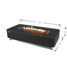 Load image into Gallery viewer, Elementi Valencia Porcelain Top Fire Table - Black