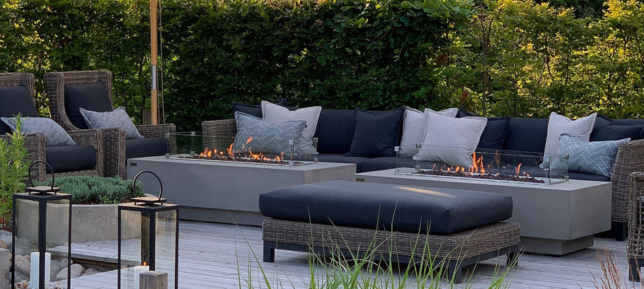 Double the Warmth, Double the Charm: Backyards with Two Fire Tables
