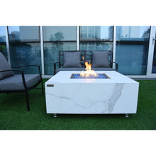 Load image into Gallery viewer, Elementi Bianco - Porcelain Fire Table
