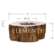 Load image into Gallery viewer, Elementi Manchester Fire Table - Redwood
