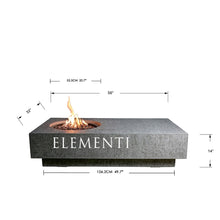 Load image into Gallery viewer, Elementi Metropolis Fire Table
